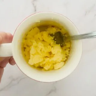 microwave scrambled egg