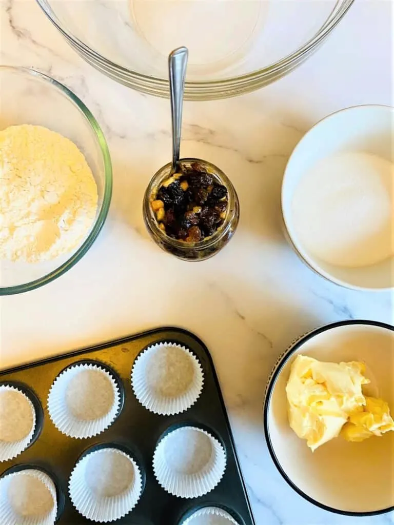 mincemeat cupcake ingredients