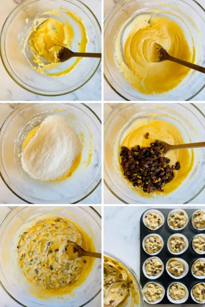 step by step mincemeat cupcakes