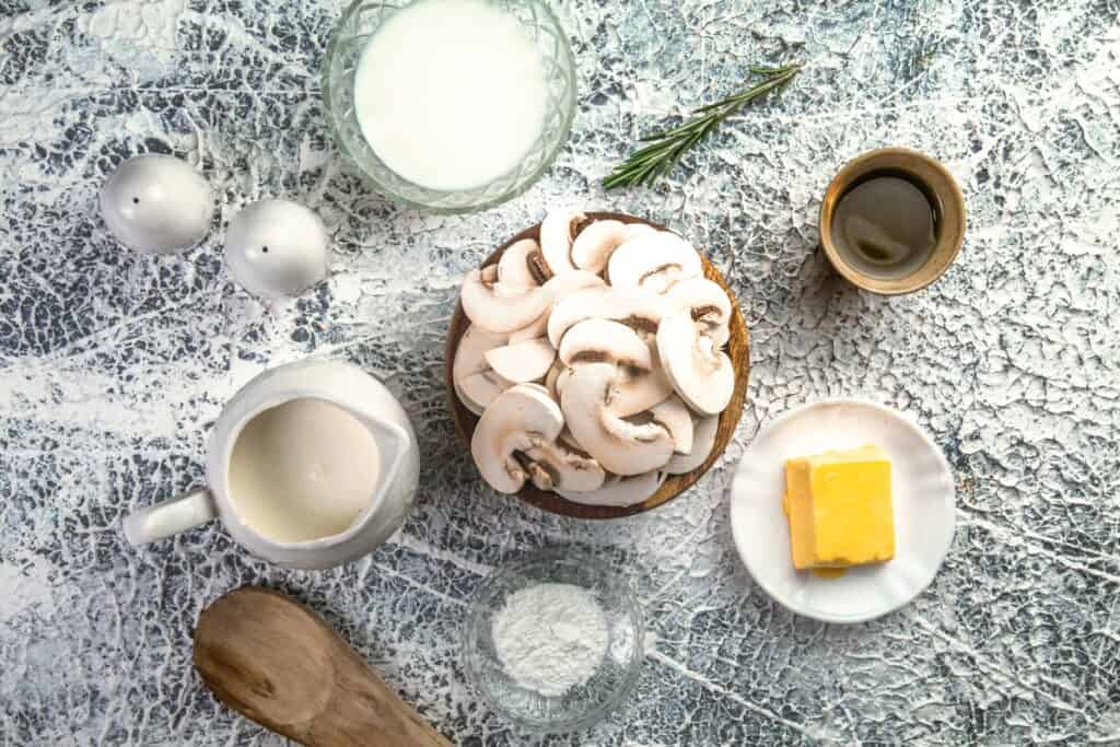 mushroom sauce ingredients