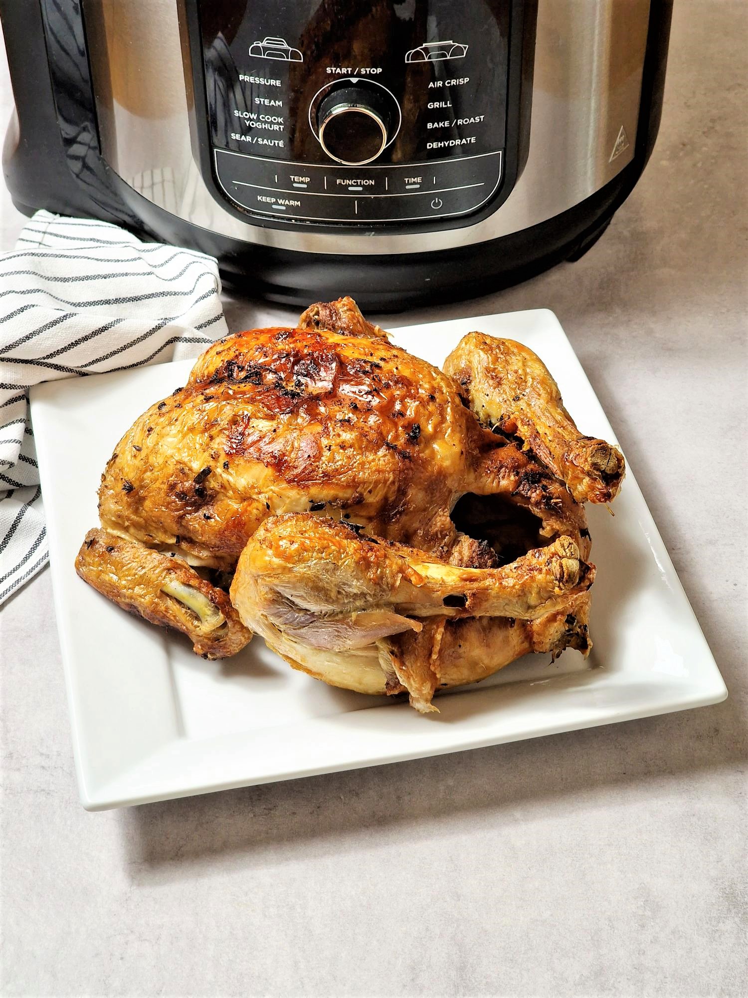 Pressure Cooker Whole Chicken Recipe 