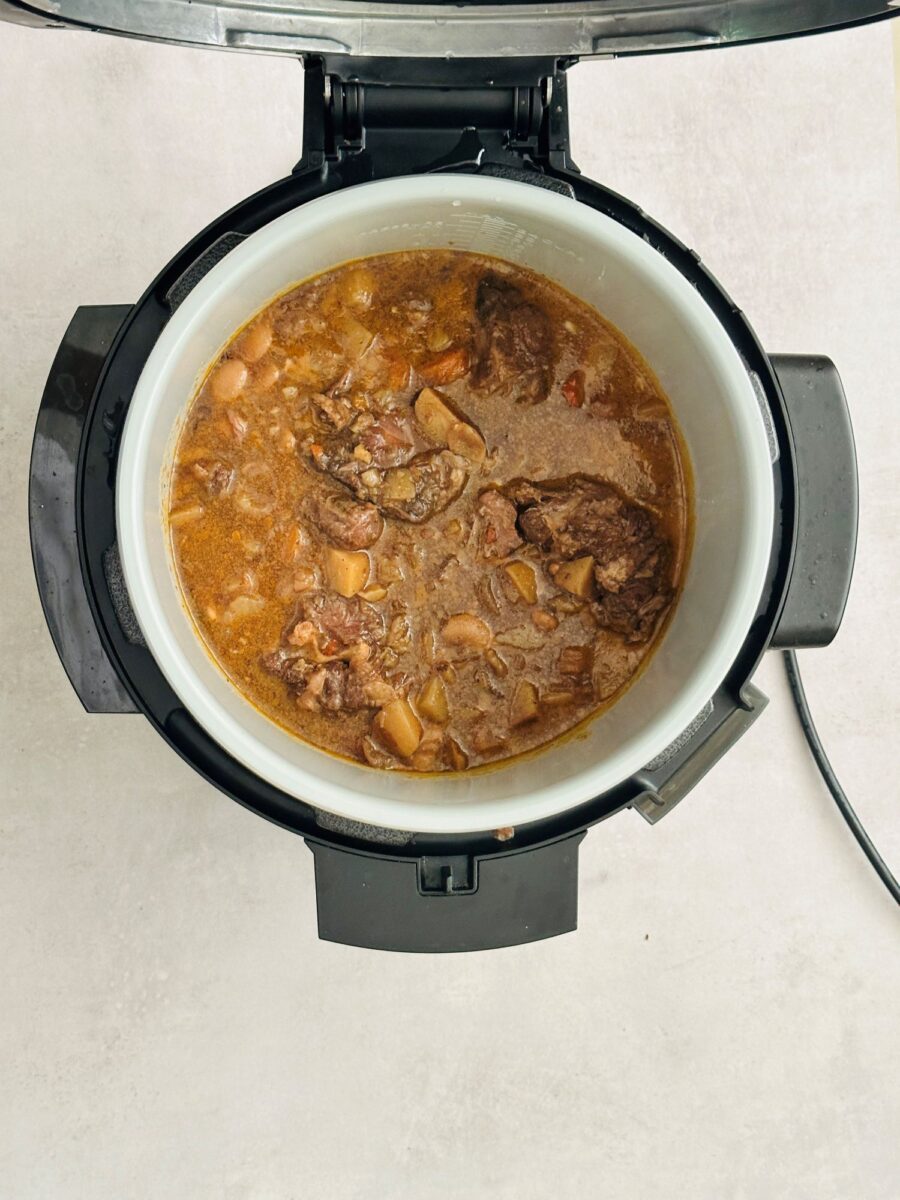 Pressure Cooker Jamaican Oxtail Stew Recipe Liana's Kitchen