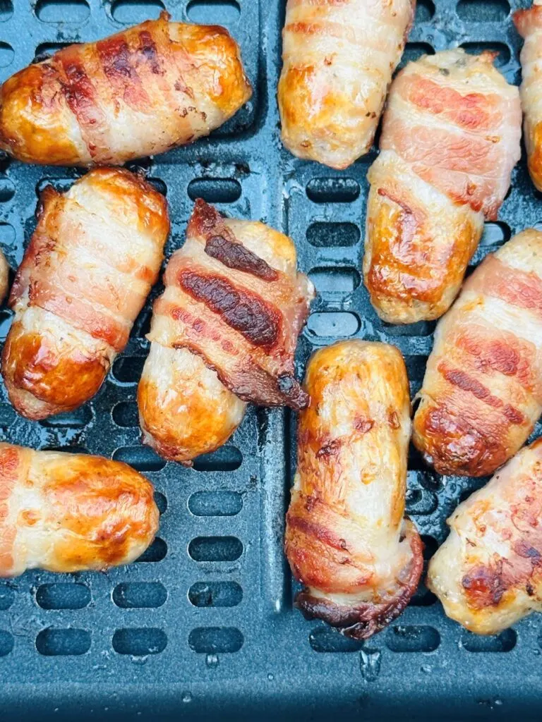 cocktail sausages used for pigs in blankets in the air fryer