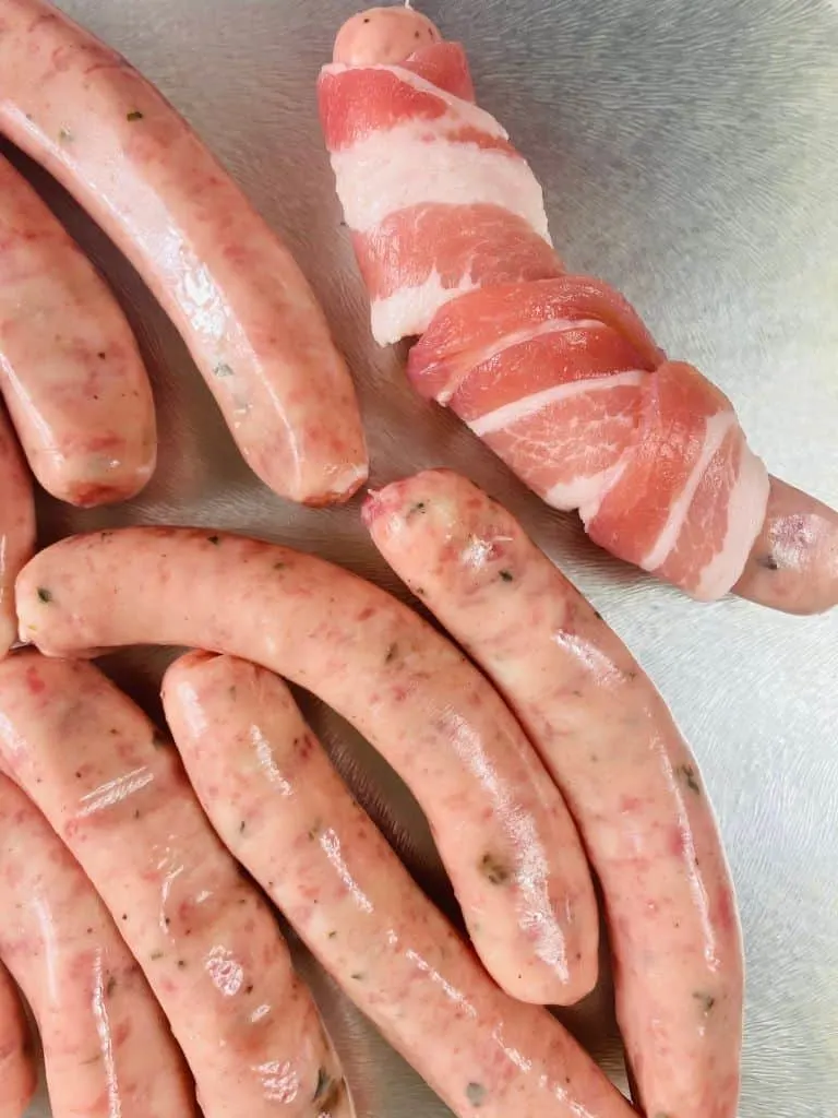 pigs in blankets ready to cook