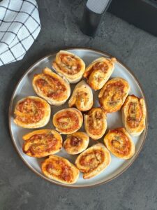 pizza rolls on a plate uk recipe
