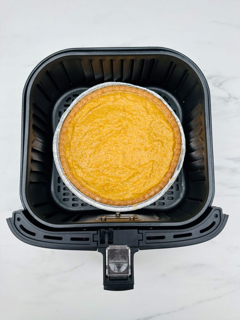 pumpkin pie in air fryer
