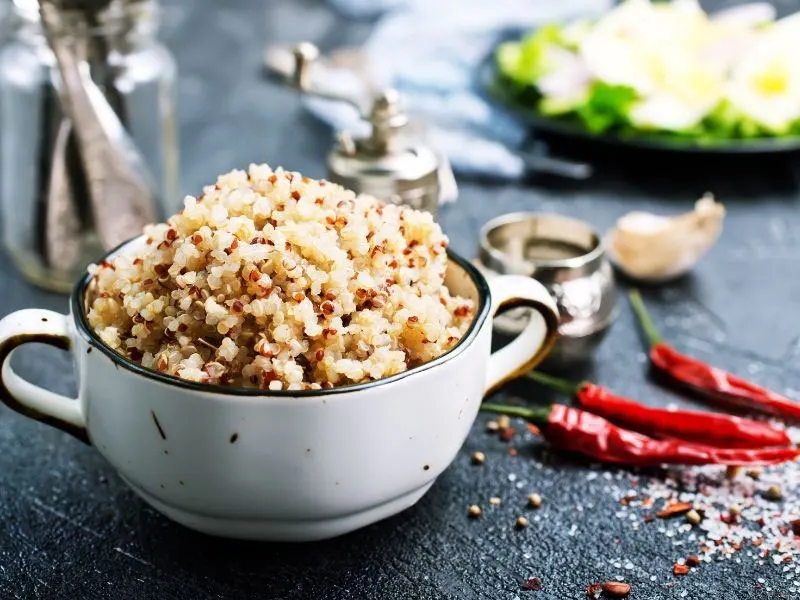 quinoa in a bowl