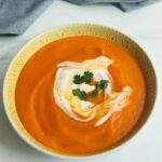 red lentil and harissa