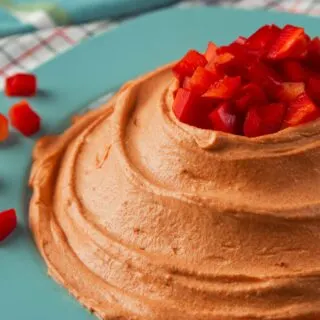 red pepper hummus dip