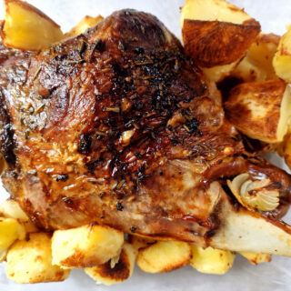 roast leg of lamb