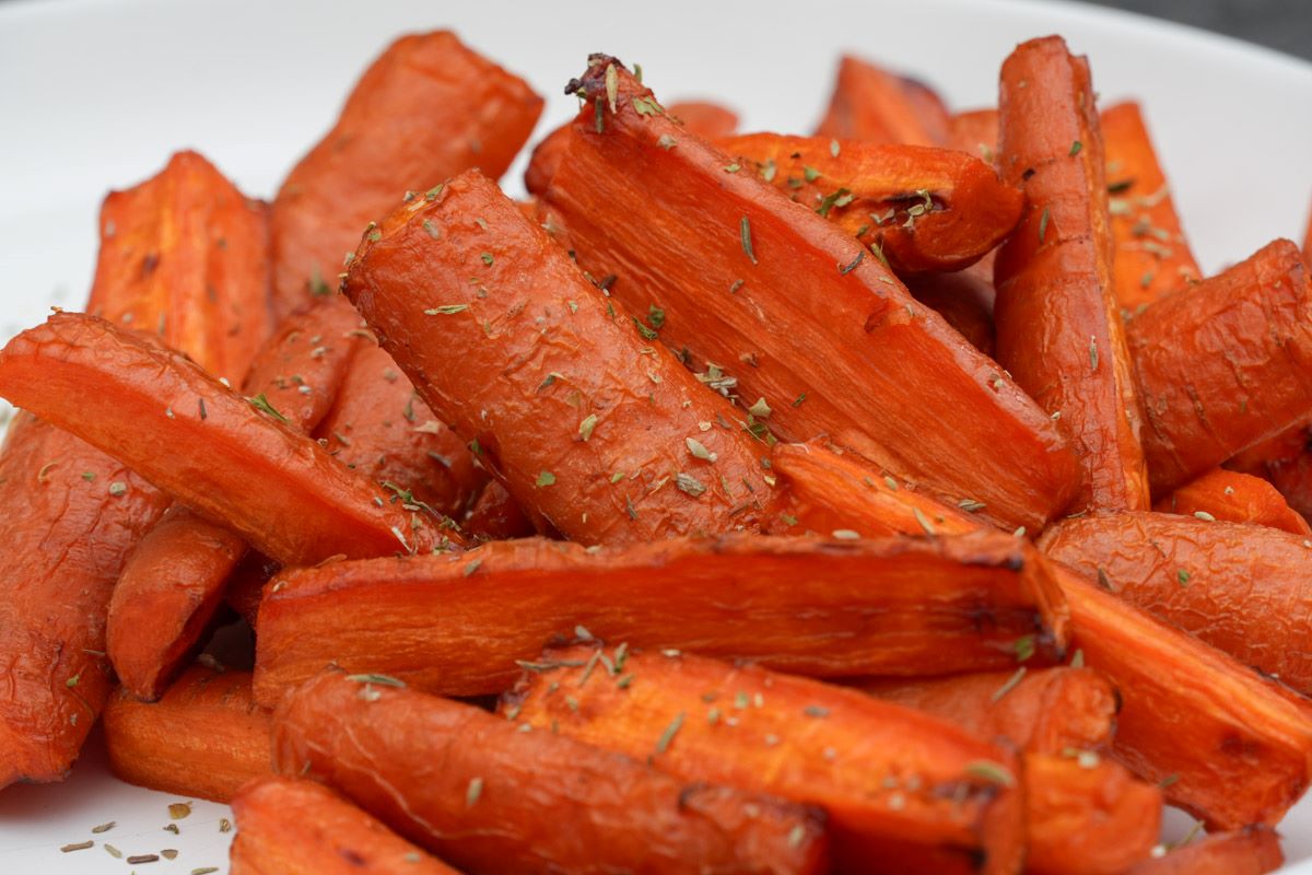 roasted carrots air fryer recipe