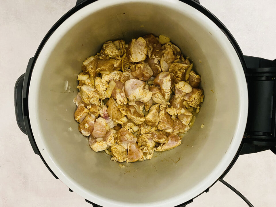 Ninja Foodi Chicken Curry Liana's Kitchen