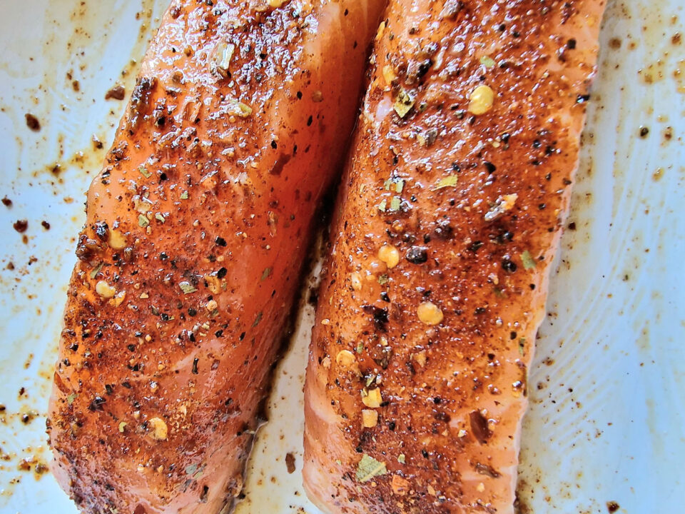 Air Fryer Salmon - Liana's Kitchen