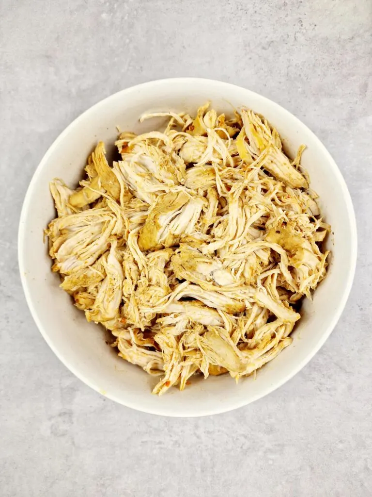 shredded chicken