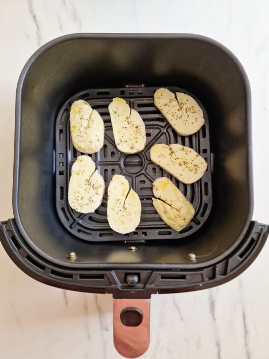 Air Fryer Halloumi Liana's Kitchen
