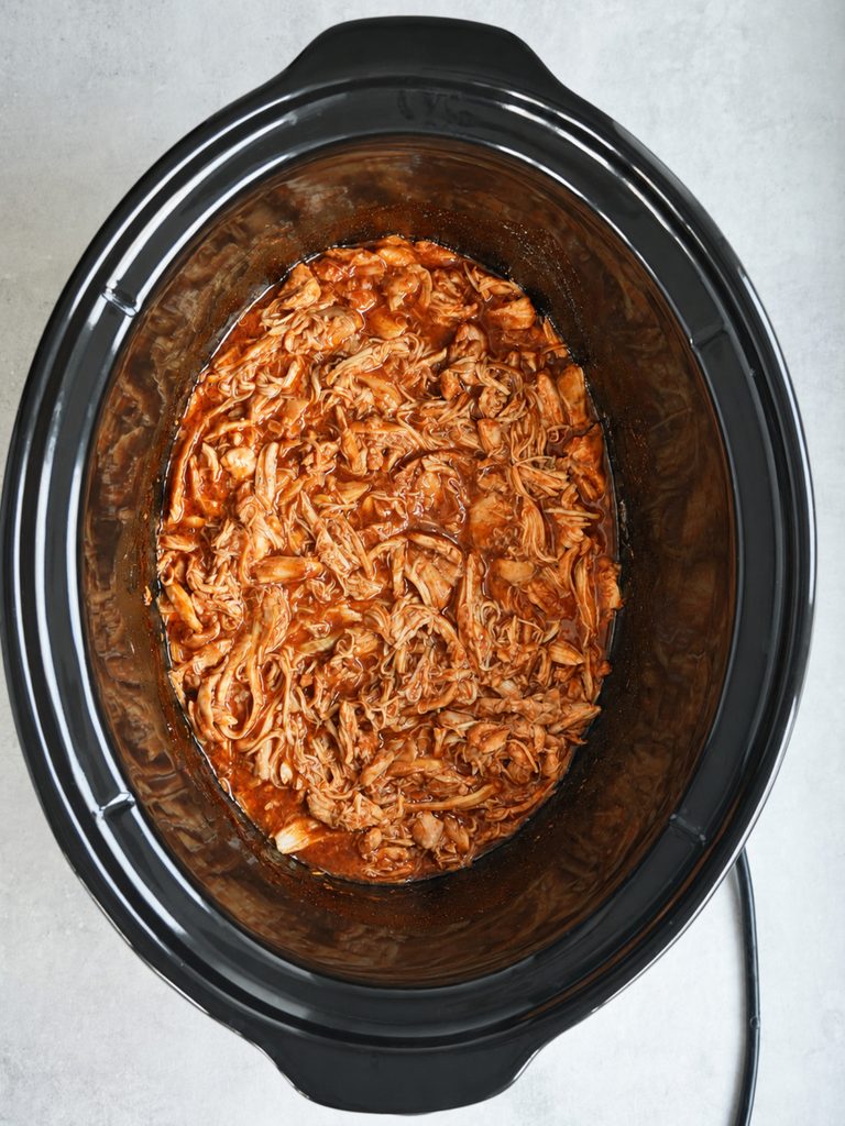 Slow Cooker BBQ Pulled Chicken Recipe