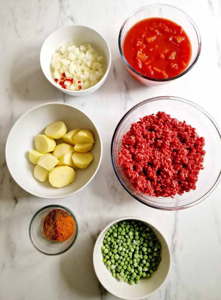 slow cooker beef keema ingredients