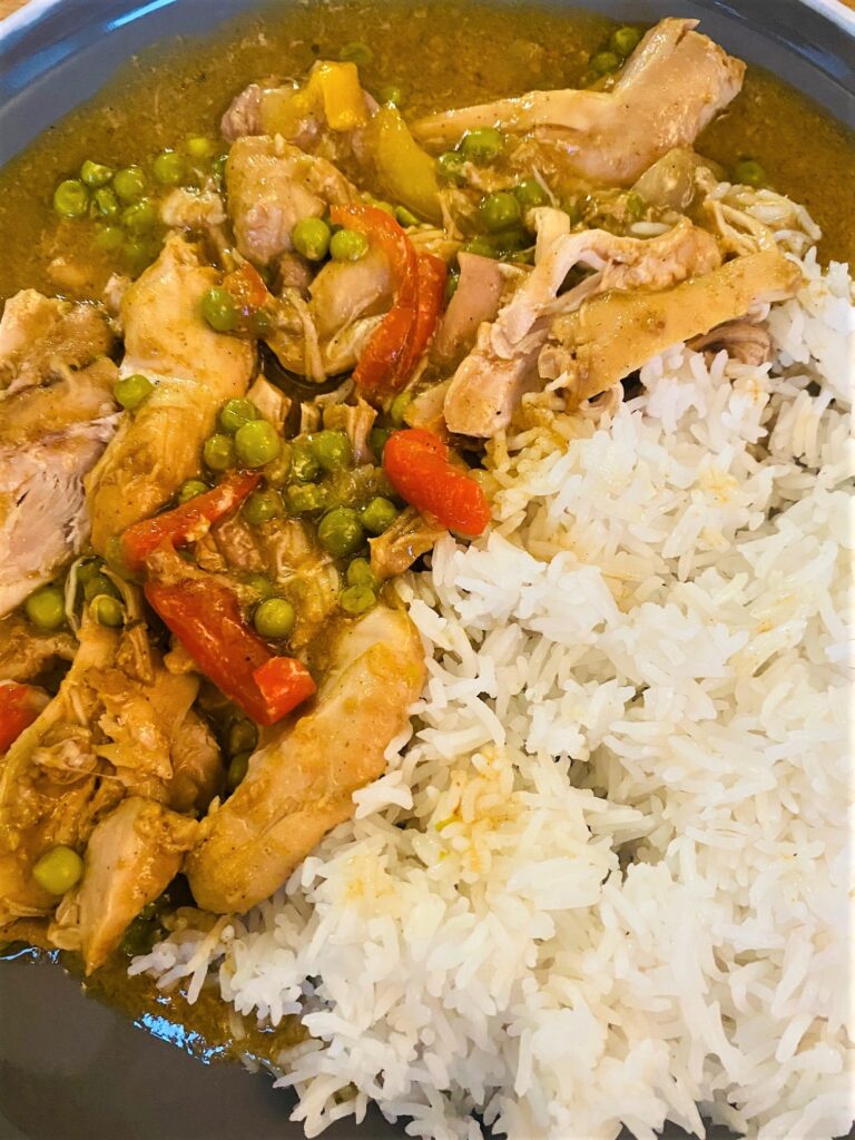 slow cooker Chinese chicken curry recipe