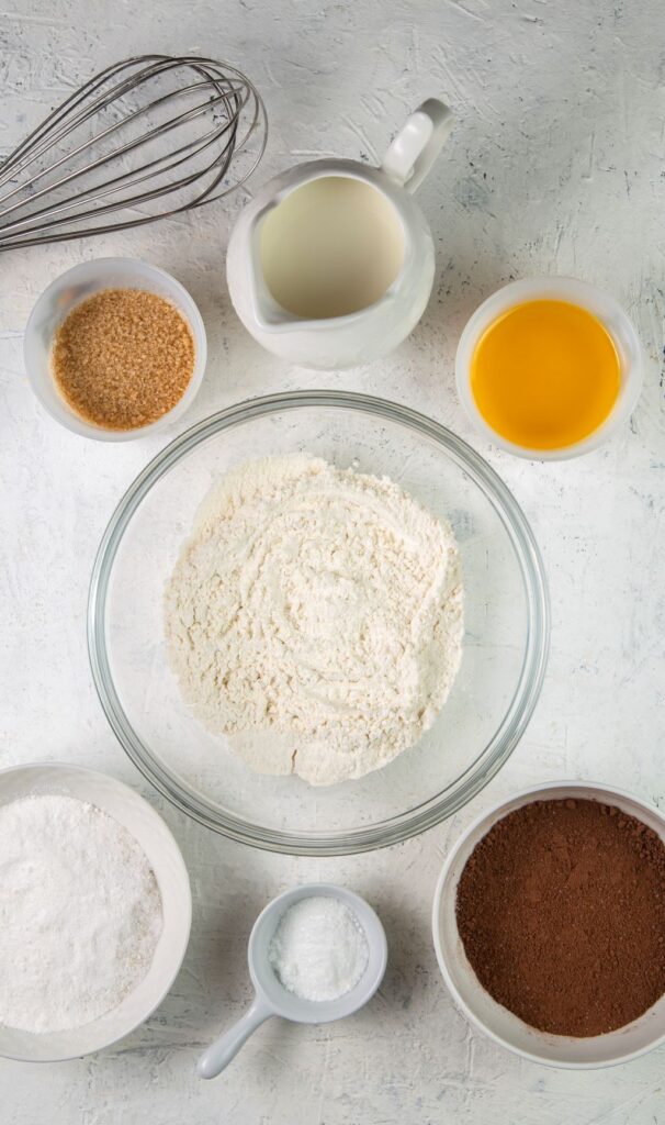 ingredients for slow cooker chocolate lava cake