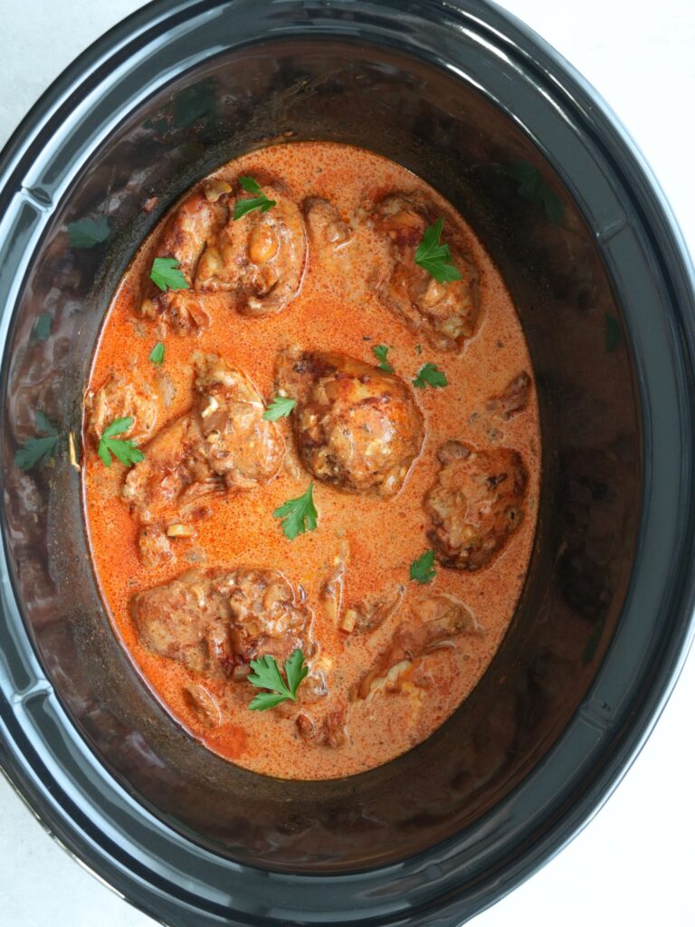 Slow Cooker Creamy Paprika Chicken