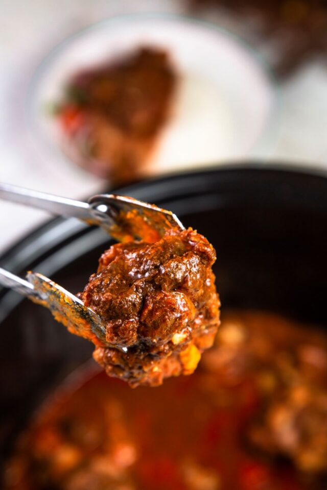 Slow Cooker Lamb Tagine - Liana's Kitchen