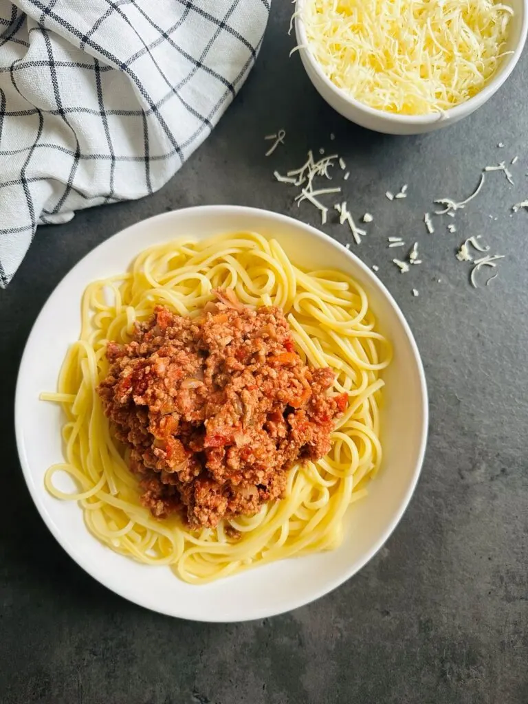 slow cooker pork ragu no cheese