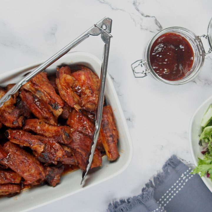 bbq pork ribs in slow cooker
