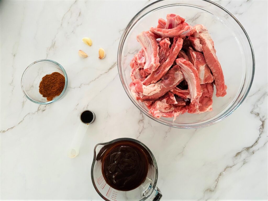 slow cooker pork ribs ingredients