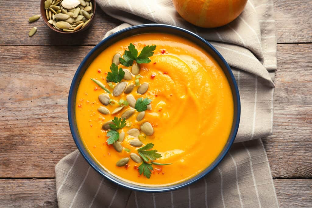 spicy pumpkin soup