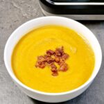 sweet potato and bacon soup in a soup maker