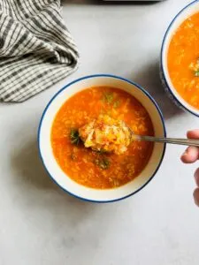 Ninja Soup Maker Cabbage, Carrot and Tomato Soup