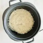 rice in rice cooker